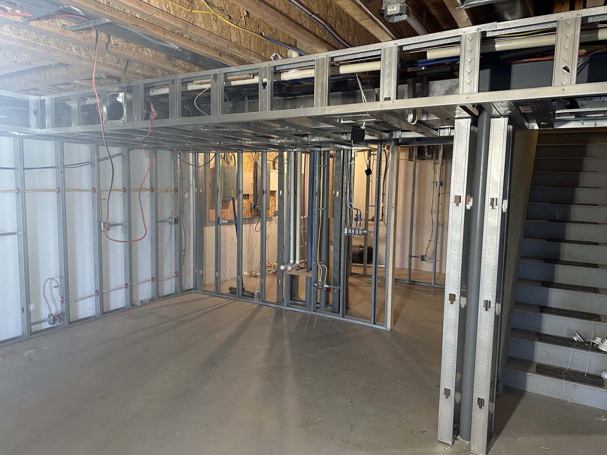Framing for a home made with custom home builders in Lehigh Valley, PA